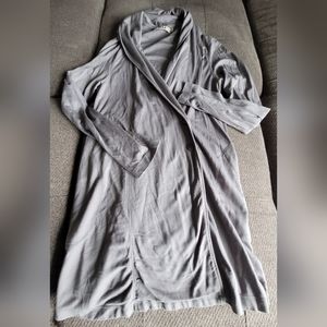 Flax grey cardigan in size medium.